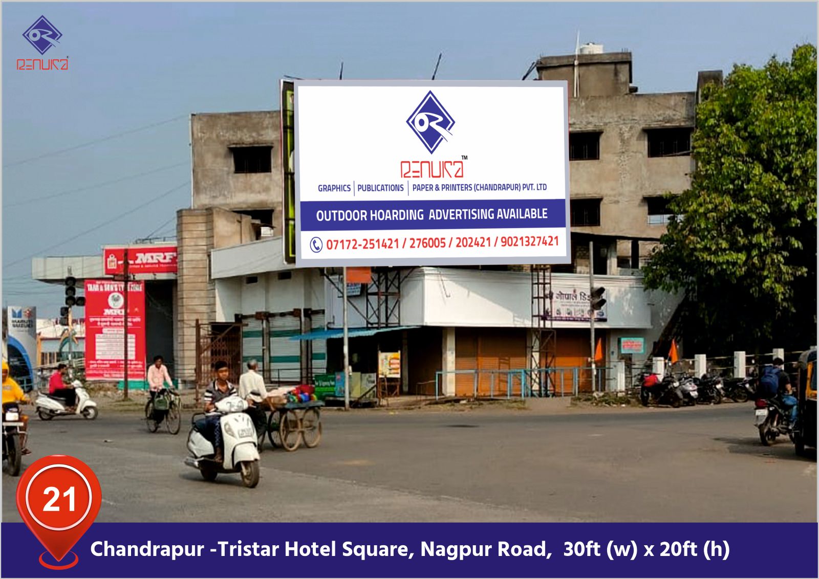 Tristar Hotel Square hoarding