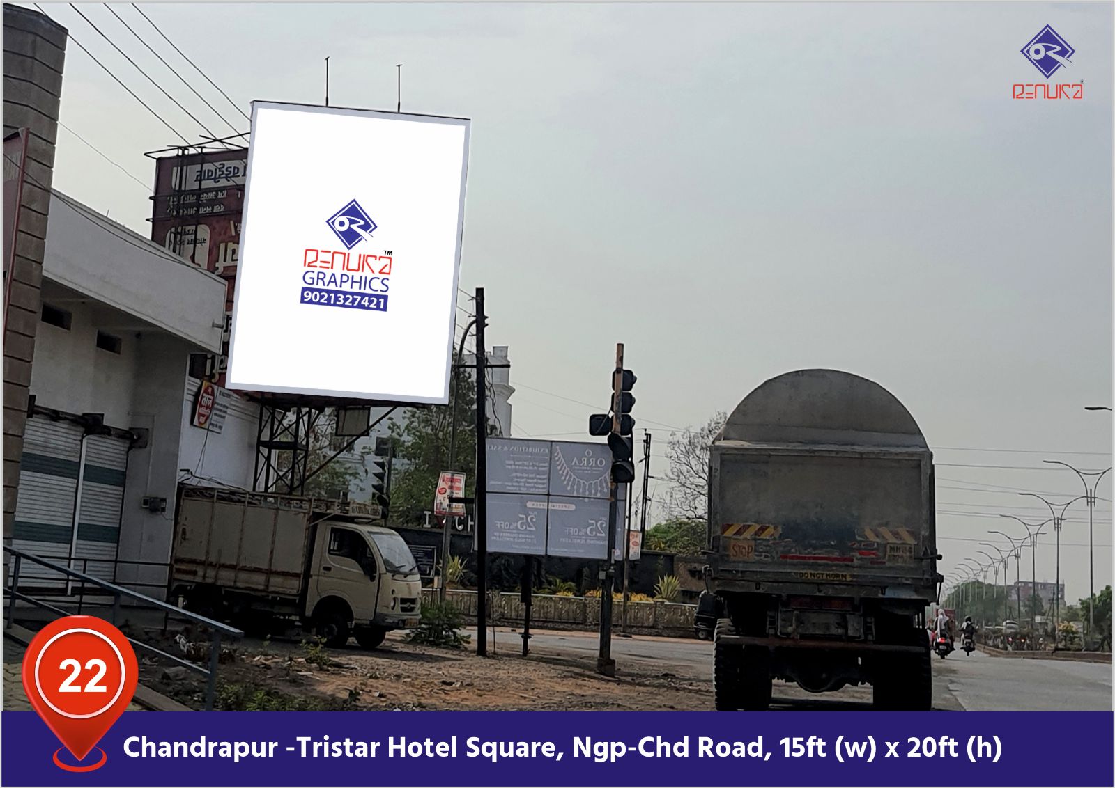 Tristar Hotel Square hoarding